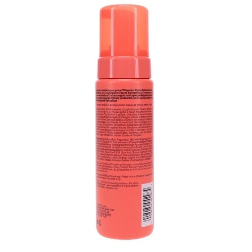 Aveda Nutriplenish Styling Treatment Foam Hydration Heat Protect 6.7 oz 200 ml